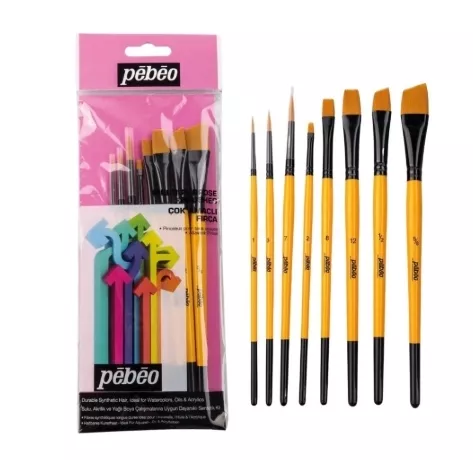PEBEO SET-6 8Lİ FIRÇA SETİ
