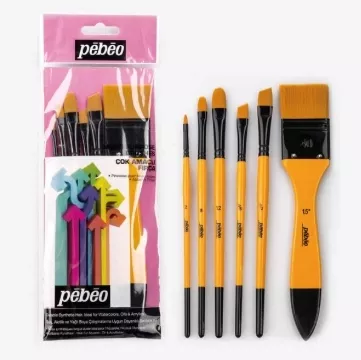 PEBEO 6 LI SET 1 ZEMİN+1.12 KEDİ DİLİ +1 YAN KESİ