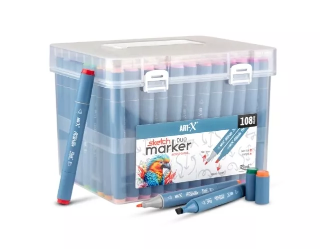 ART-X SKETCH MARKER DUO 108’Lİ SET