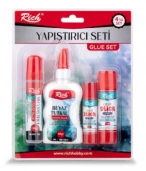 RICH RICH YAPIŞTIRICI SETİ (4 LÜ )