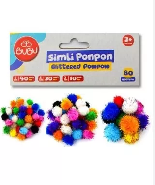 BU-BU SİMLİ PONPON KARIŞIK 80’Lİ