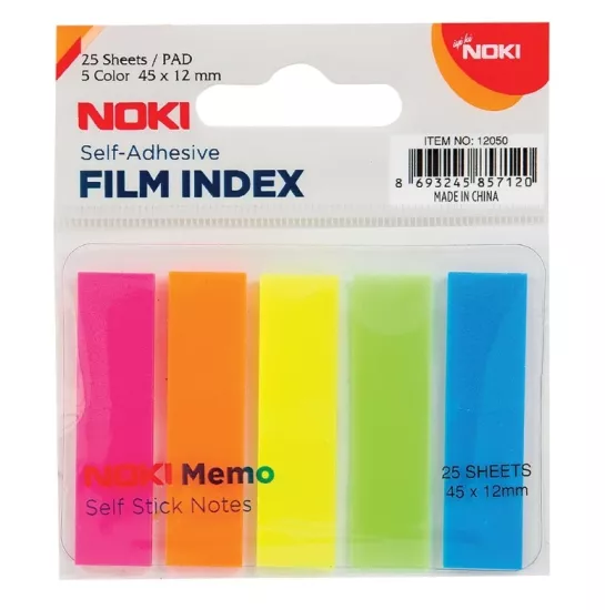 NOKİ MEMO FİLM İNDEKS 5 RENK NO:1050 12050
