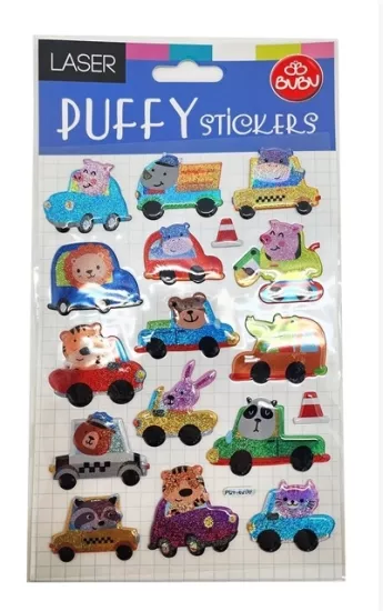BUBU PUFFY STICKERS - 6209