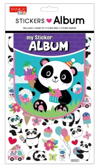 TNX-25458 MUTLU PANDA ALBÜM SERİSİ