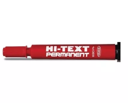 HI-TEXT MARKER YUV. UÇ KIRMIZI