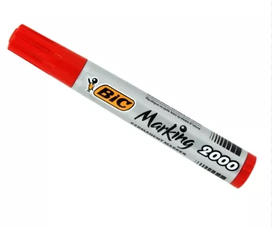 BIC MARKER 2000 YUVARLAK UÇ KIRMIZI