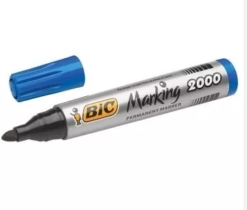 BIC MARKER 2000 YUVARLAK UÇ MAVİ