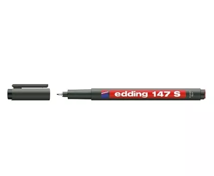 EDDING ASETAT KALEMİ-SILGILI KIRMIZI (E-147)