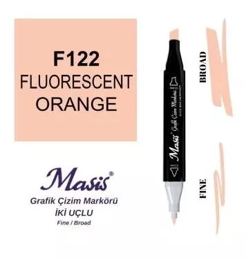 MASİS FLORESAN TURUNCU NO:122