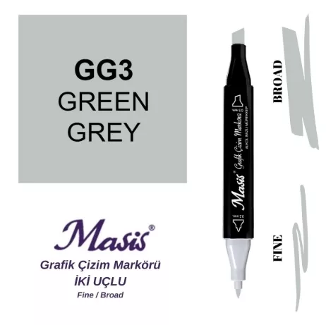 YEŞİLİMSİ GRİ NO:GG3