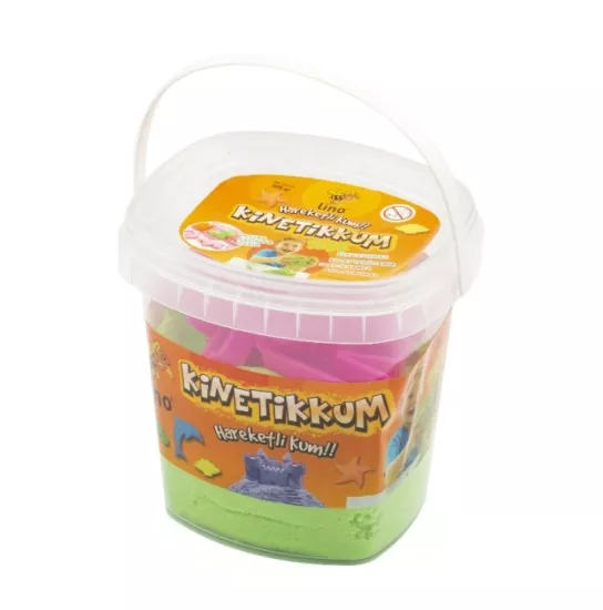 LİNO KİNETİK KUM YEŞİL KOVA 500GR