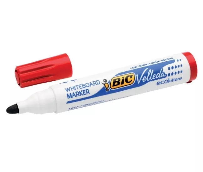 BIC VELLEDA 1701 ECO YUVARLAK UÇ KIRMIZI