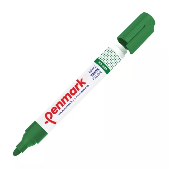 PENMARK DOLDURULABİLİR BEYAZ TAHTA KALEMİ YEŞİL