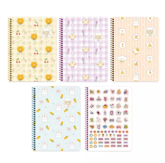 KESKİN A4 80 YP.ÇİZ.KARTON KP.SPR. KAWAİİ DEFTER