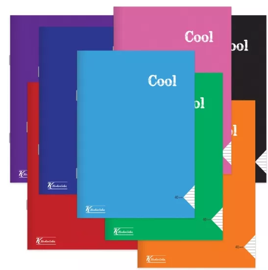 KESKİN A4 120 YAPRAK ÇİZGİLİ COOL PP KAPAK DİKİŞL
