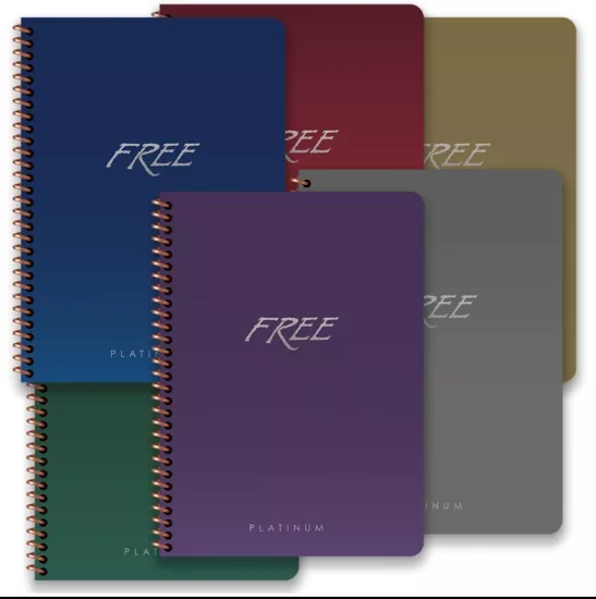 KESKİN A4 80 YP. KARELİ PP KAPAK SPİRALLİ DEFTER 