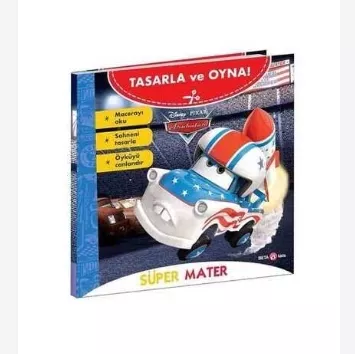 DİSNEY TASARLA VE OYNA ARABALAR – SÜPER MATER