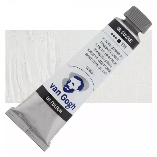 VAN GOGH YAĞLI BOYA 40ML TIT. WHTE-LINSEED