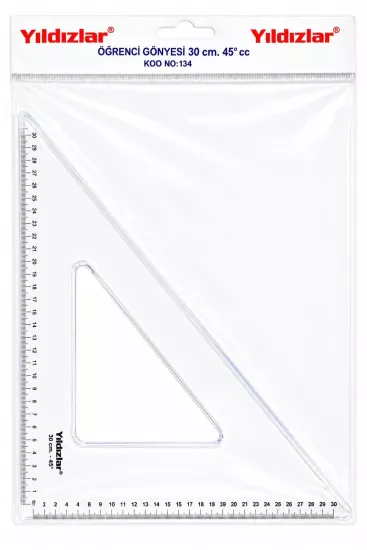 YILDIZLAR ÖĞRENCİ GÖNYESİ 30 CM. 45 CC.