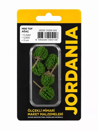 JORDANİA MİNİ TOP AĞAÇ 1/200 3,6CM