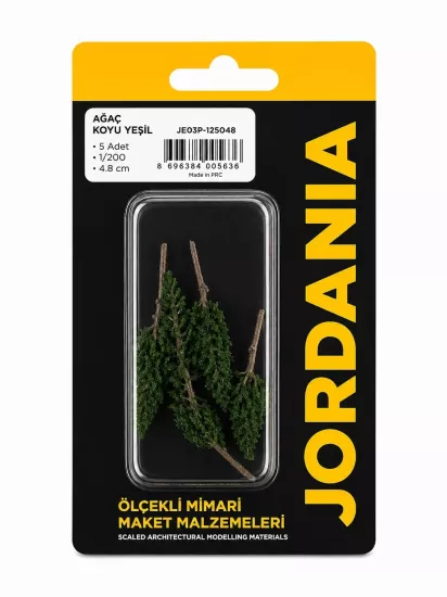 JORDANİA AĞAÇ KOYU YEŞİL  1/200 4,8CM