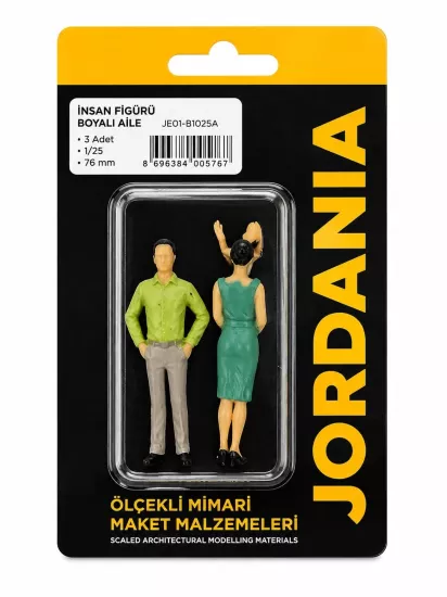 JORDANİA BOYALI İNSAN AİLE 1/025