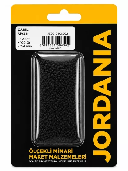 JORDANİA ÇAKIL SİYAH 2-4 MM