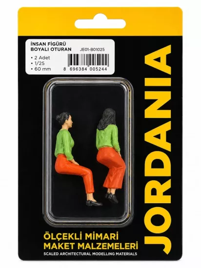 JORDANİA BOYALI İNSAN OTURAN 1/025