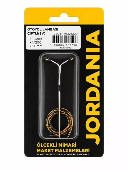 JORDANİA LED OTOYOL LAMBASI METAL ÇİFTLİ 1/200 50