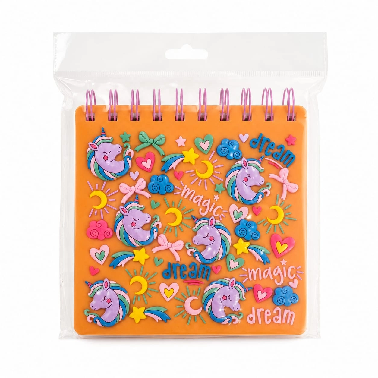 LİLAMOR MAGIC DREAM SİLİKON DEFTER 13X4 120 SYF.(3 ASS.)