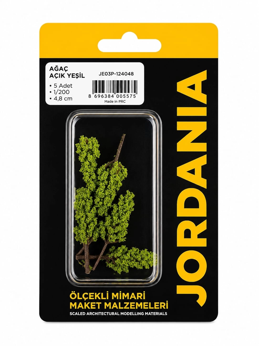 JORDANİA AĞAÇ AÇIK YEŞİL 1/200 4,8CM