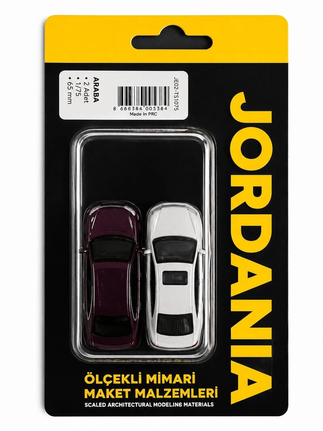 JORDANİA ÖLÇEKLİ ARABA 1/075