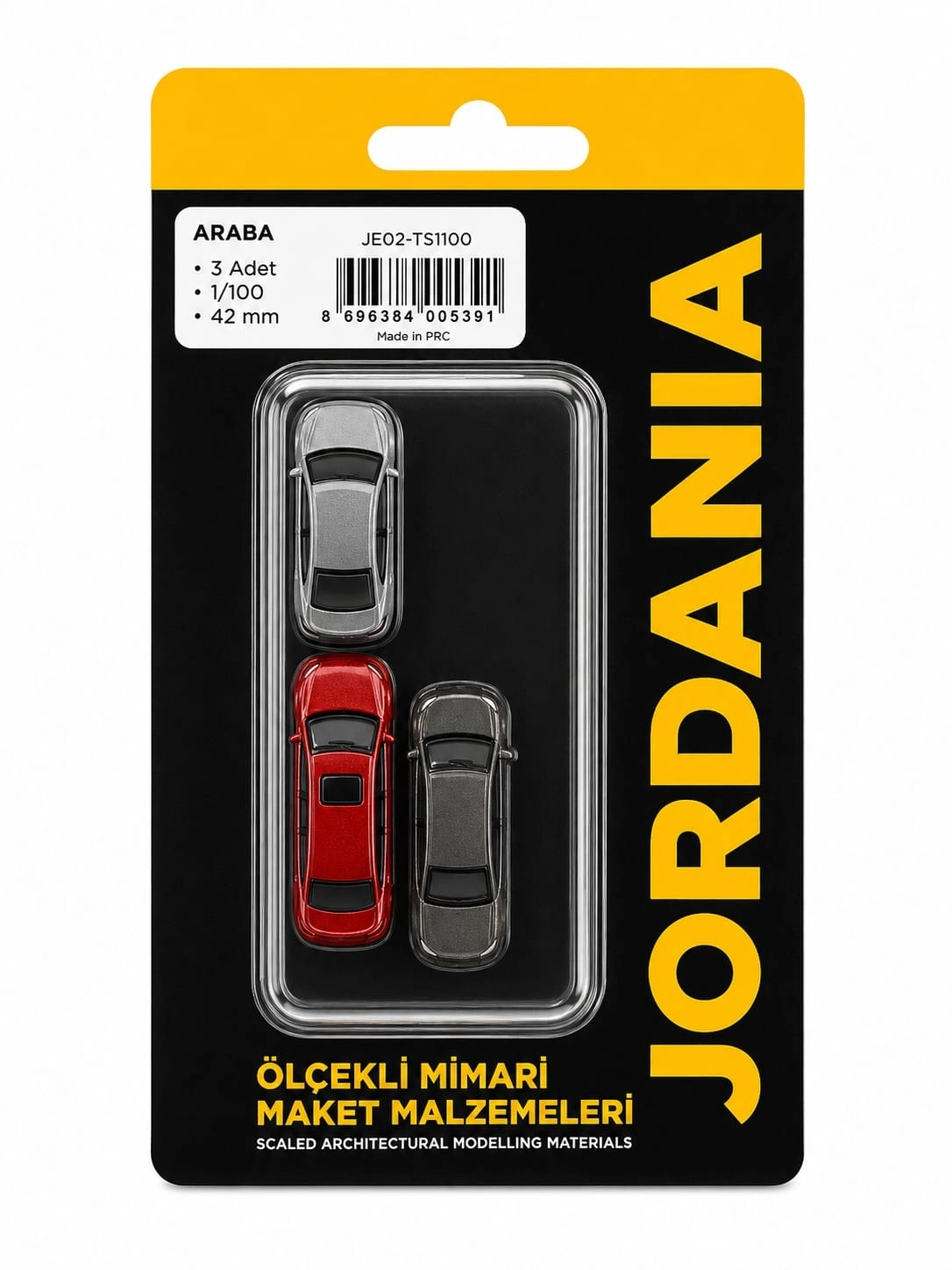 JORDANİA ÖLÇEKLİ ARABA 1/100