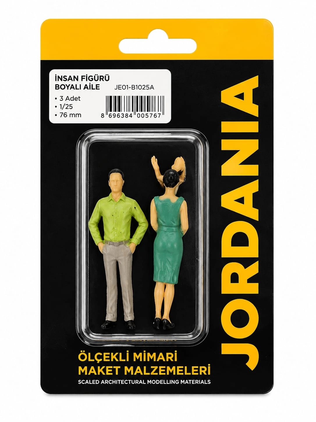 JORDANİA BOYALI İNSAN AİLE 1/025