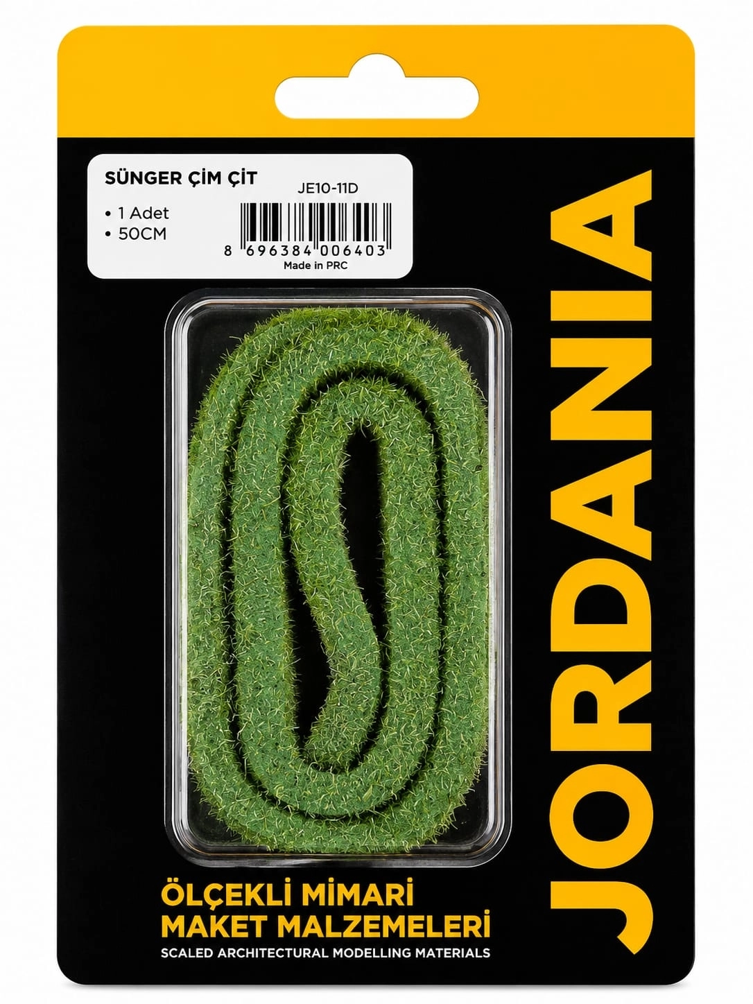 JORDANİA SÜNGER ÇİM ÇİT 12,0MMx10,0MM 50CM