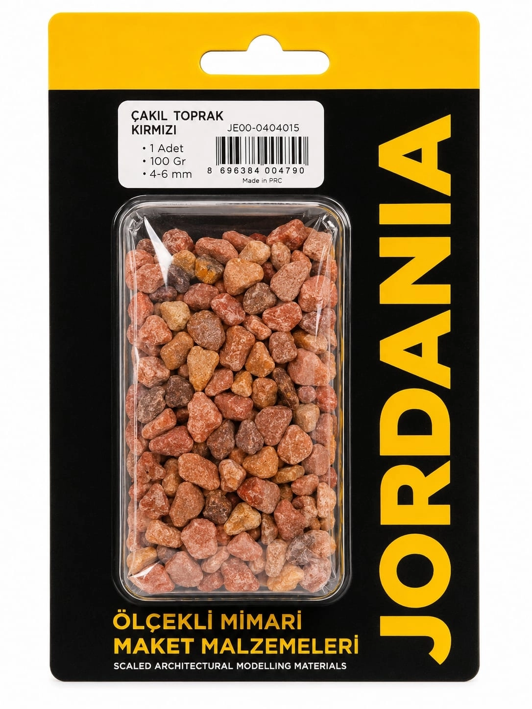 JORDANİA ÇAKILTOPRAK RENGİ /KIRMIZI 4-6 MM